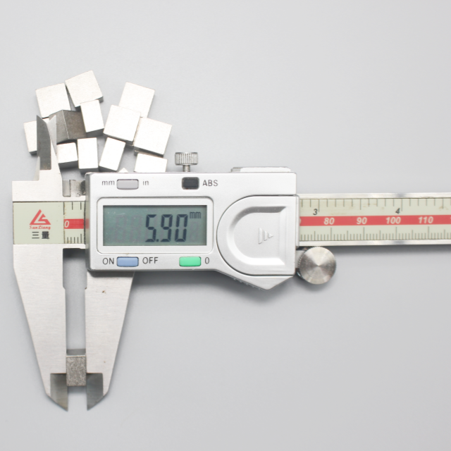 Hot sale Tungsten Alloy cube used in Military Various size