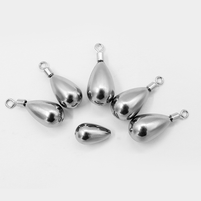 Tungsten Alloy Short Teardrop Fishing Weight